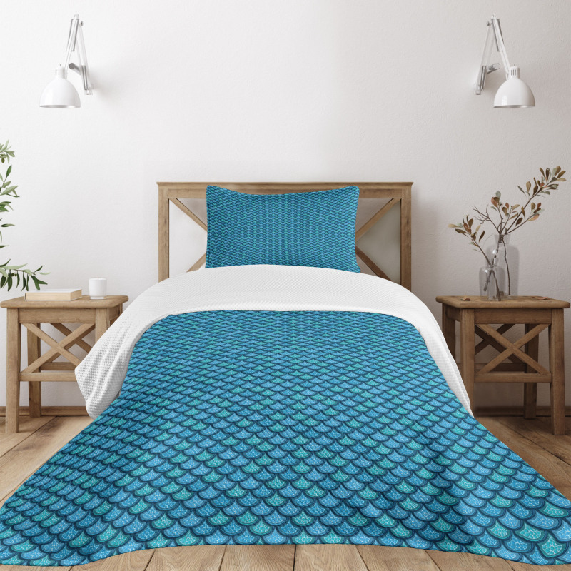 Waterdrop Circles Bedspread Set