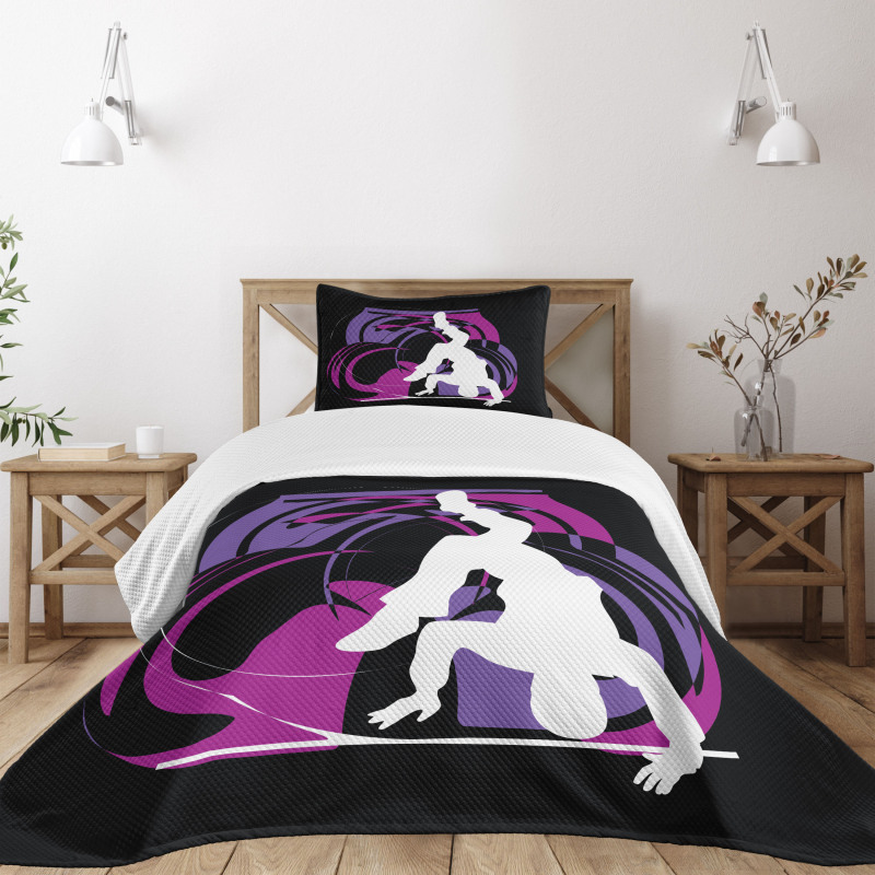 Rebel Teen Breakdancers Bedspread Set