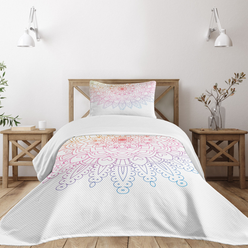 East Folklore Ombre Bedspread Set