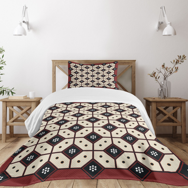 Javanese Batik Pattern Bedspread Set