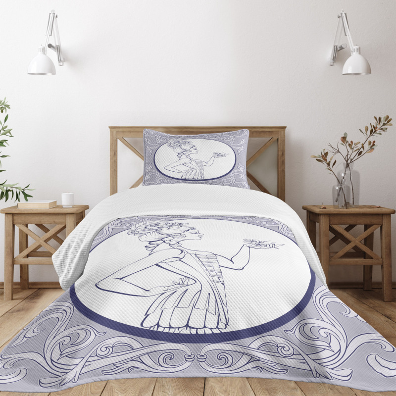 Rococo Style Bedspread Set