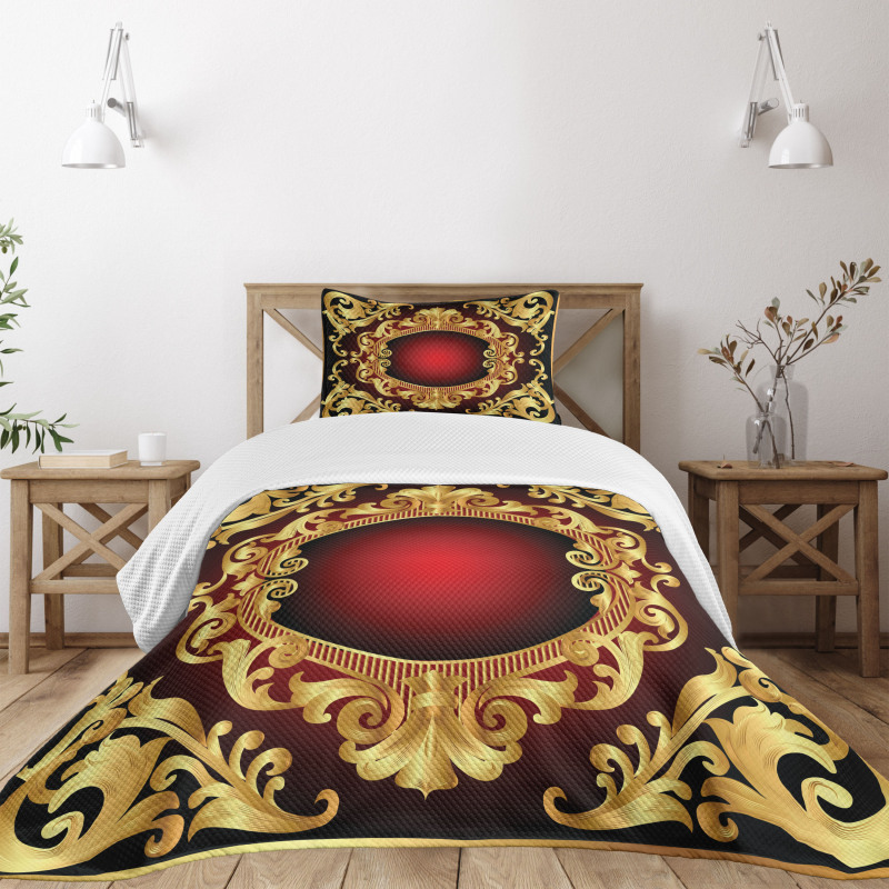 Frame Baroque Bedspread Set