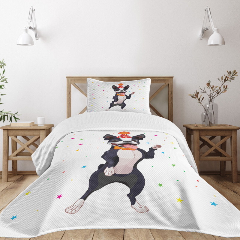 Birthday Dog Bedspread Set