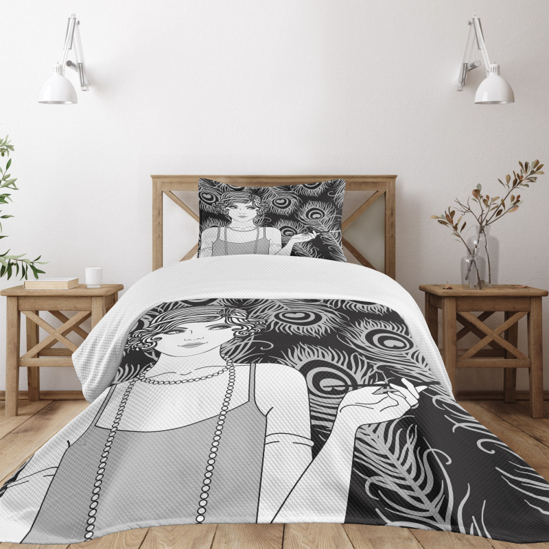 Retro Party Concept Bedspread Set