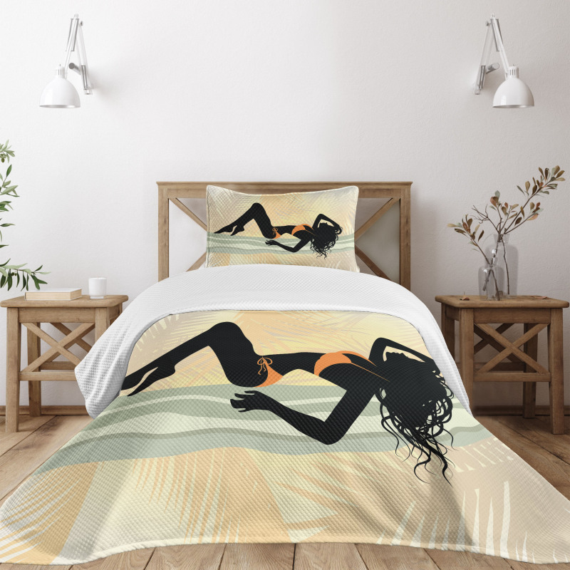 Curly Haired Lady Bedspread Set