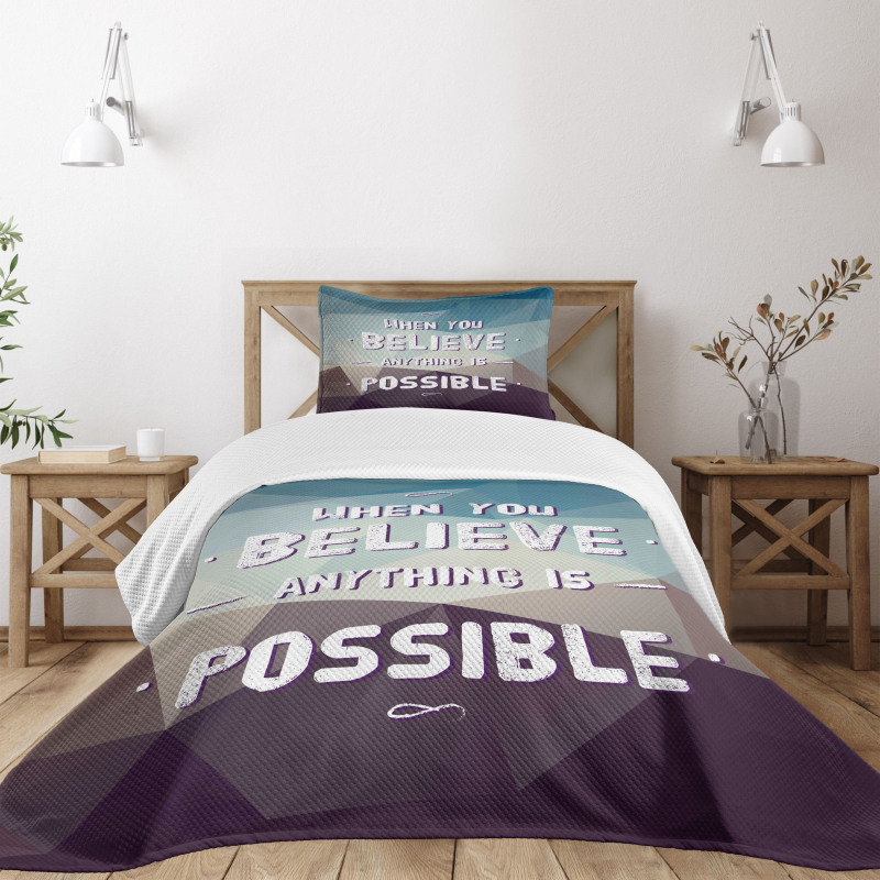 Anything Is Possible Bedspread Set