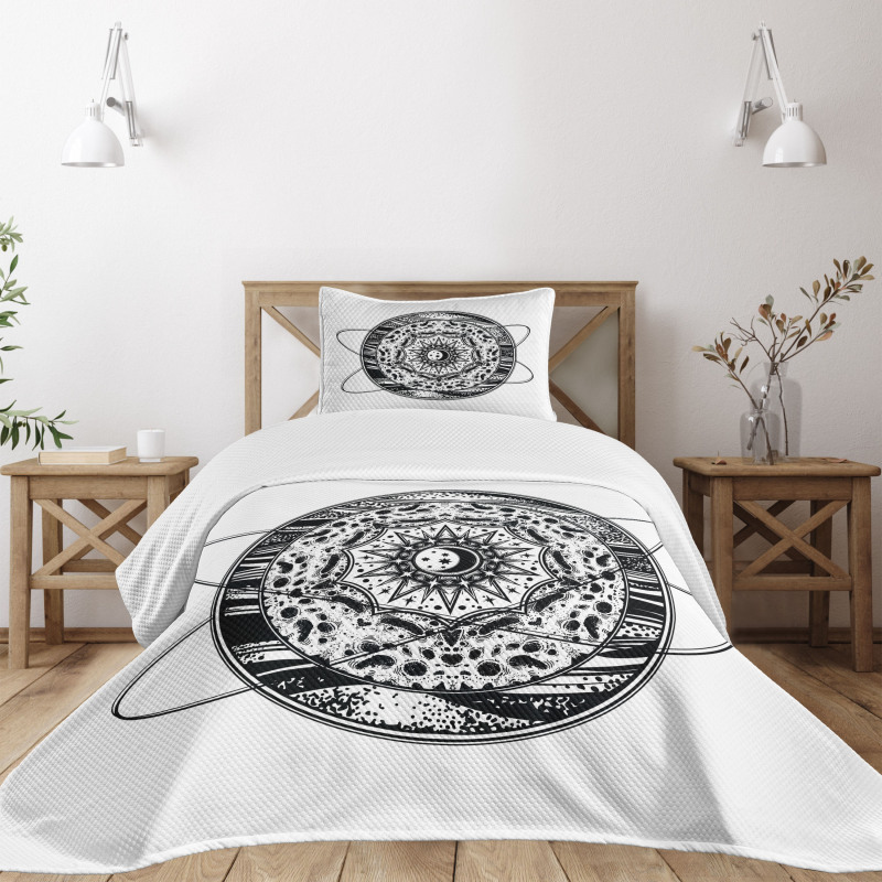 Orbital Hoops Bedspread Set