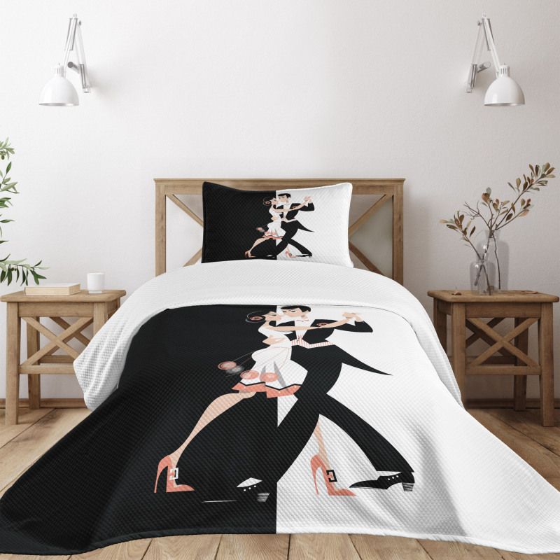 Dancing Couple Bedspread Set
