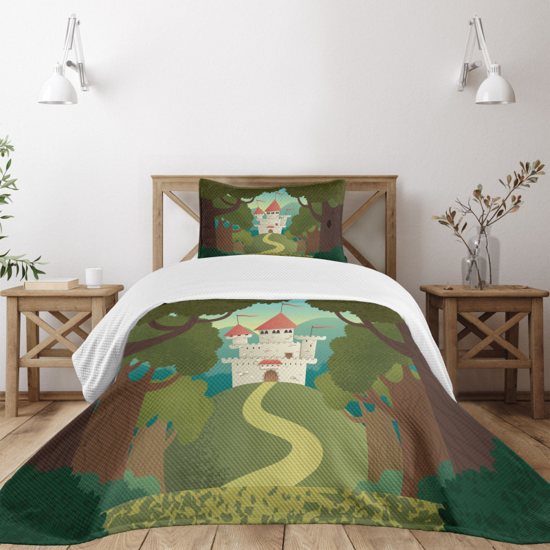 Medieval Woodlands Bedspread Set