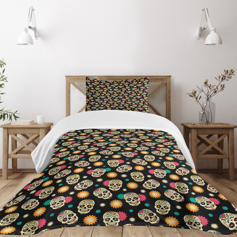 Daya of the Dead Bedspread Set