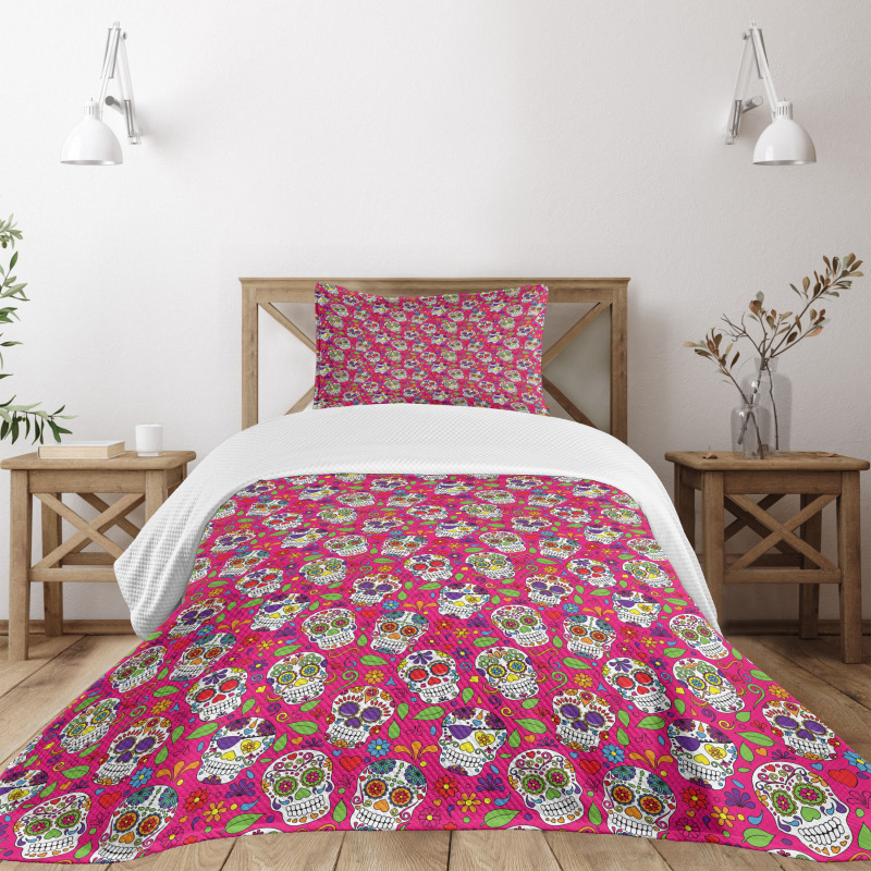 Mexican Holiday Bedspread Set