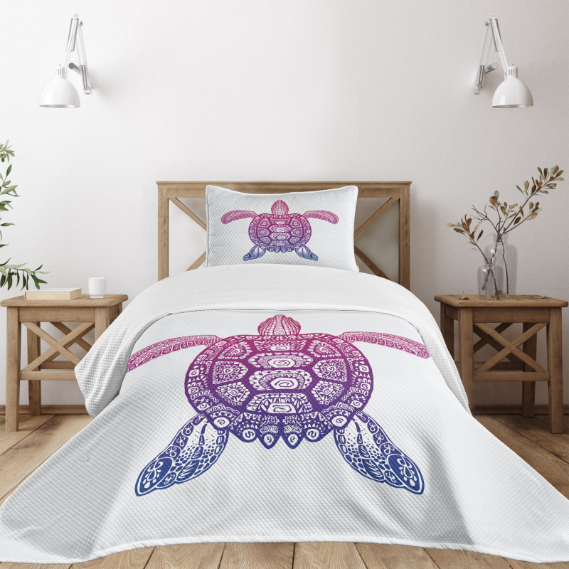 Totem Animal Bedspread Set