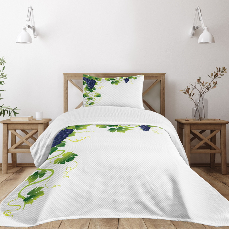 Weeping Vines Vineyard Bedspread Set