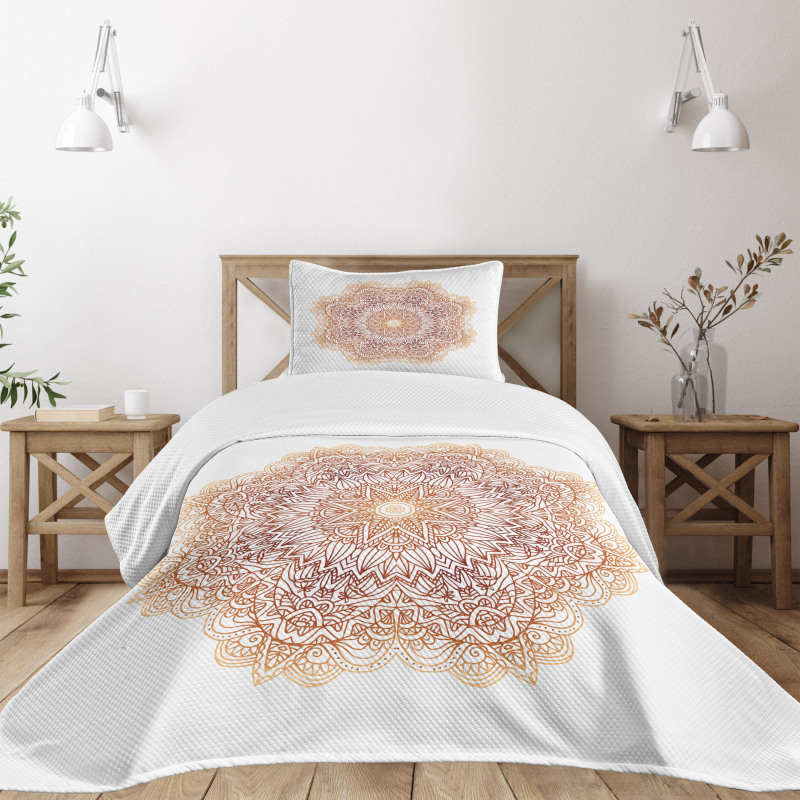 Leaves Star Bedspread Set