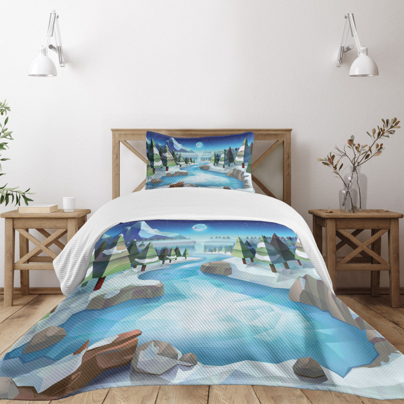 Winterland Bedspread Set