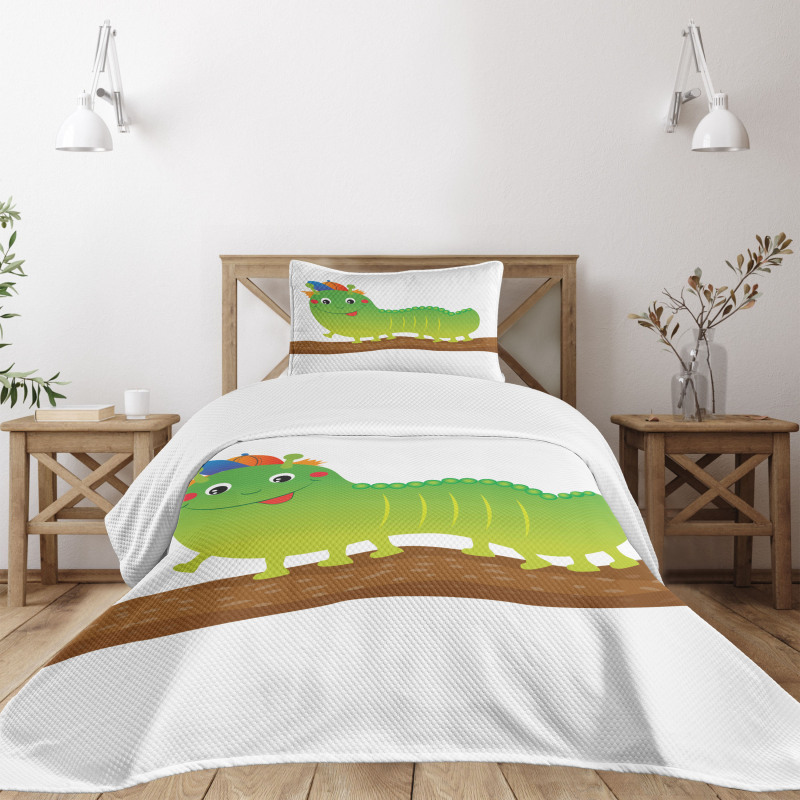 Baby Animal Design Bedspread Set