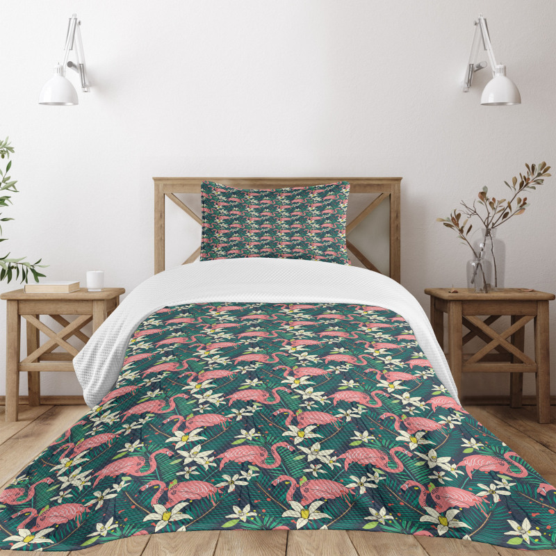 Tropic Nature Wildlife Bedspread Set