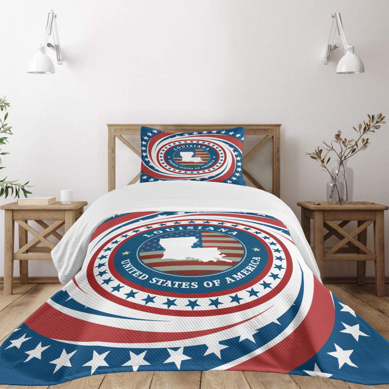 Pelican State Design Bedspread Set