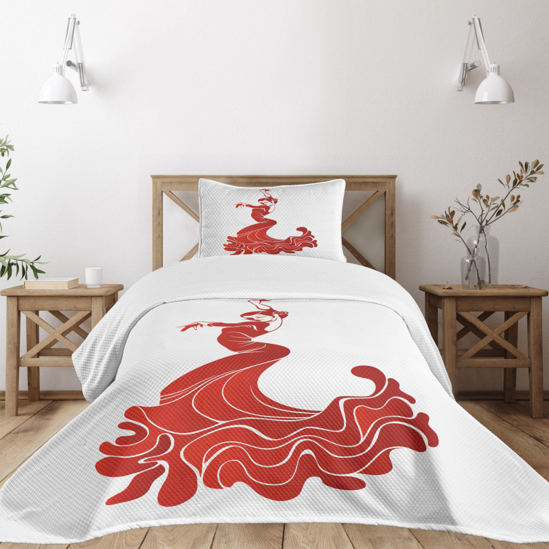 European Folklore Ethnic Bedspread Set