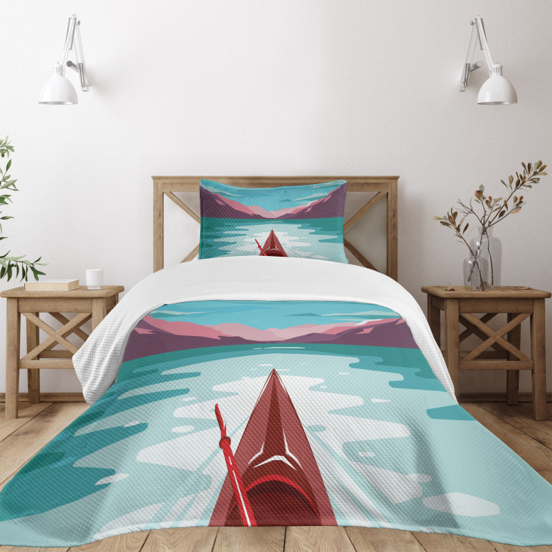 Kayak Adventure Bedspread Set
