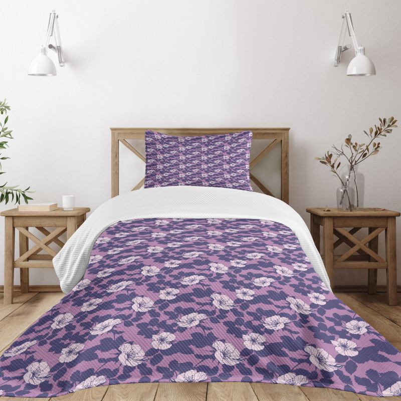 Nostalgic Botanical Bedspread Set