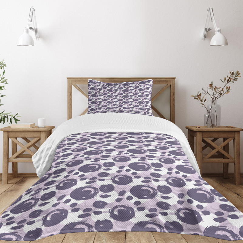 Pastel Shade Bedspread Set