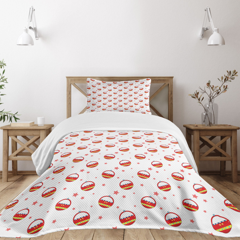 Ferris Wheel Cars Bedspread Set