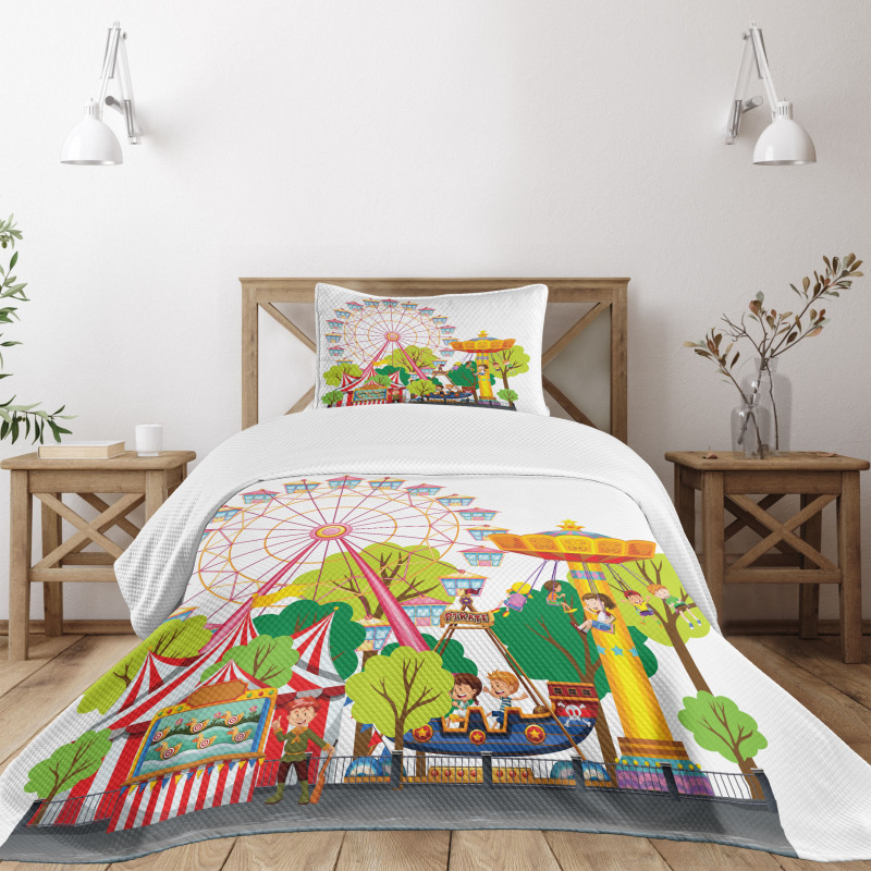 Carnival Tents Bedspread Set