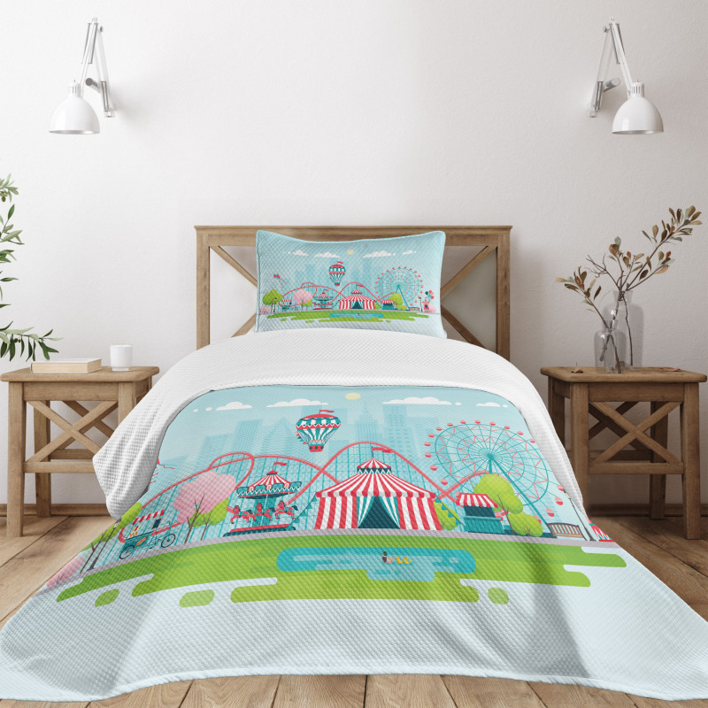 Urban Landscape Bedspread Set