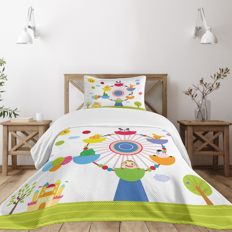 Nursery Animals Bedspread Set