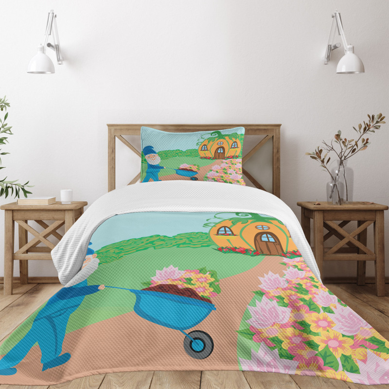 Magic House in the Forest Bedspread Set