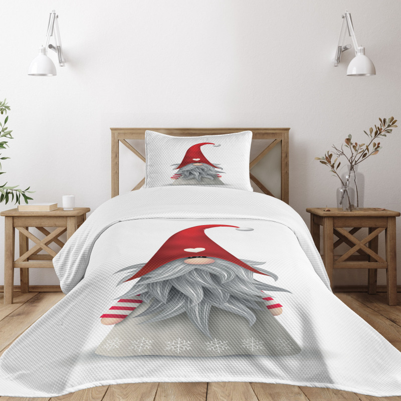 Finnish Creature Folklore Bedspread Set