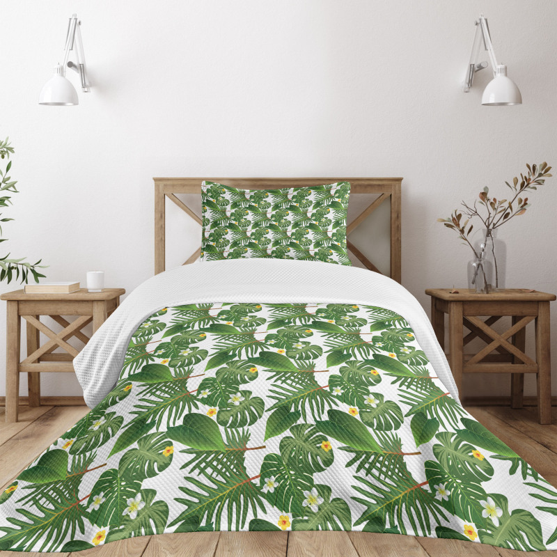 Giant Banana Coconut Bedspread Set