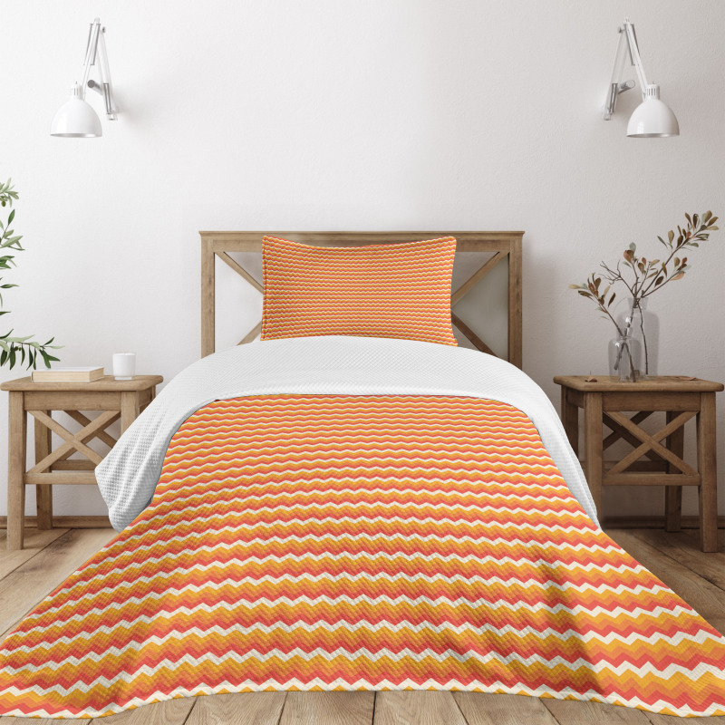 Modern Line Graphic Design Bedspread Set