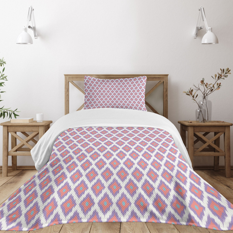 Classical Boho Pastel Tones Bedspread Set