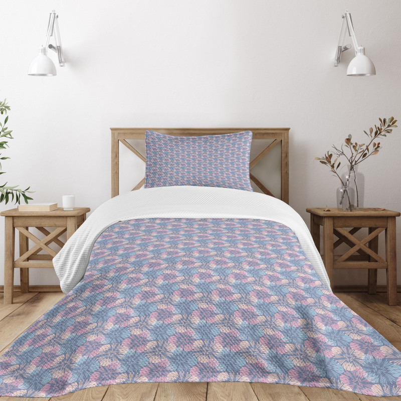 Abstract Colorful Dandelion Bedspread Set