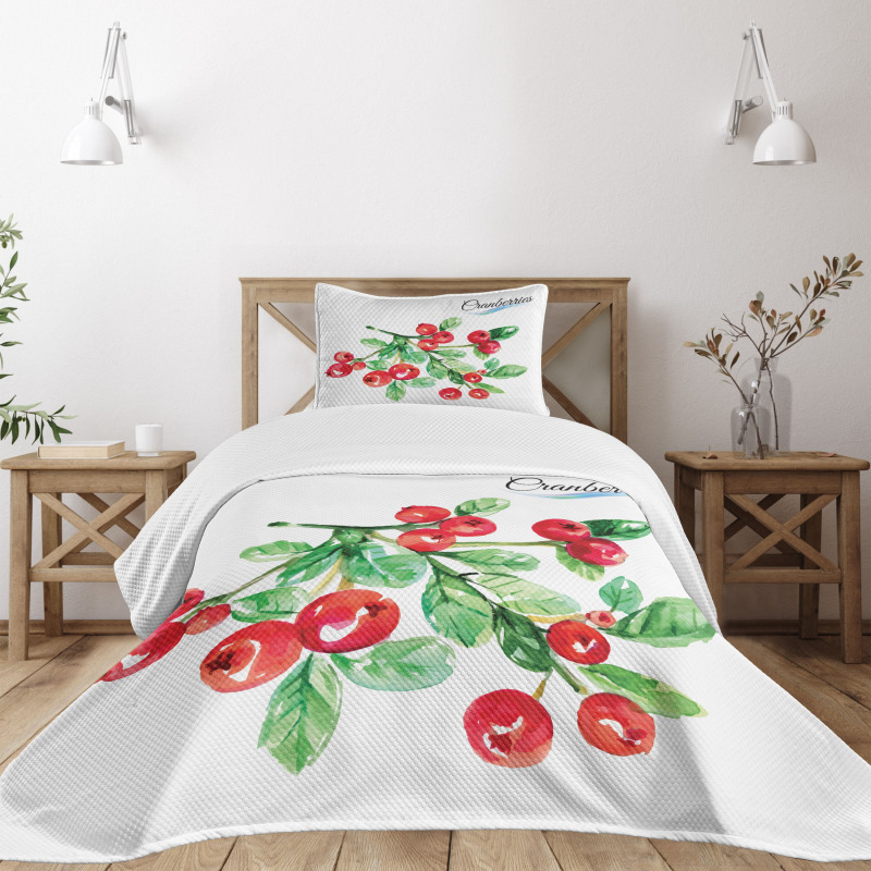 Fresh Botanical Nature Bedspread Set