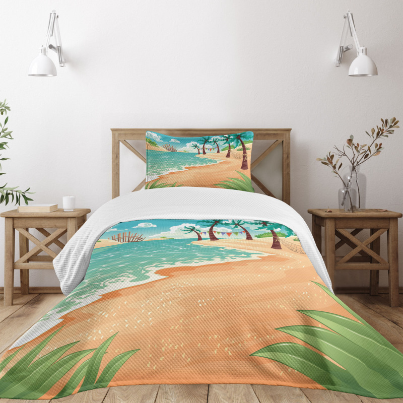 Nursery Summer Vacation Bedspread Set