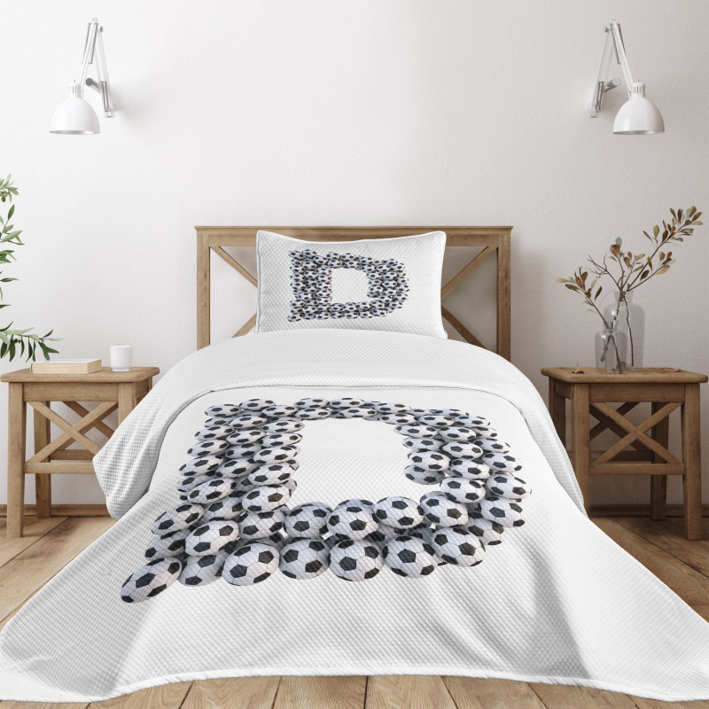 Alphabet Bedspread Set