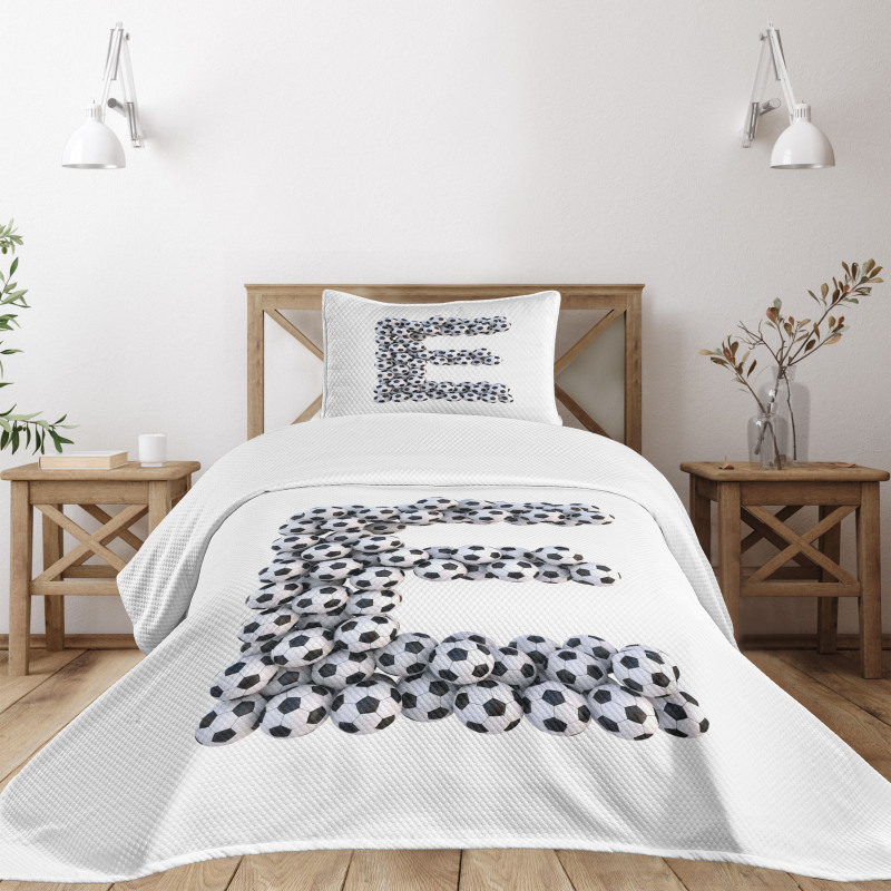 Balls Hexagon Motifs Bedspread Set