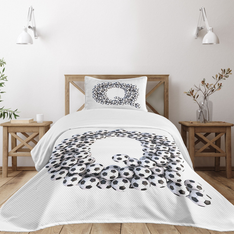 Creative Sport Design Bedspread Set