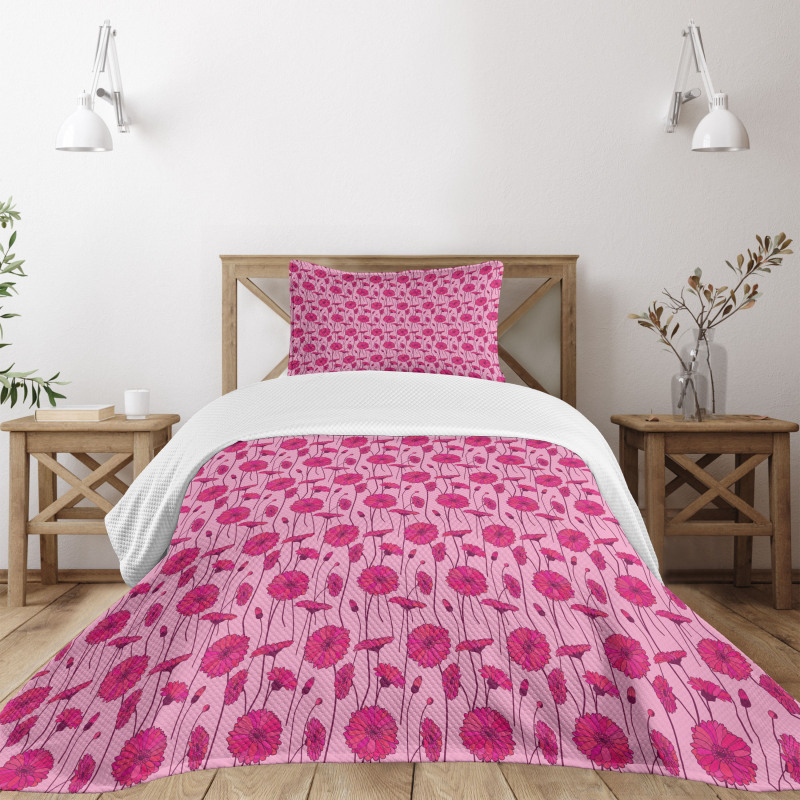 Romantic Botany Elements Bedspread Set