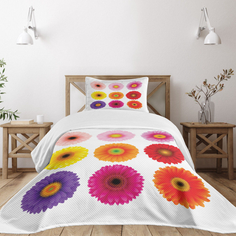 Botany Garden Plants Bedspread Set