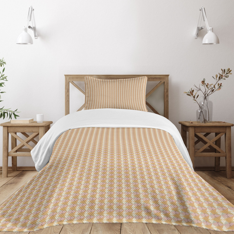 Ornate Polygonal Stars Bedspread Set