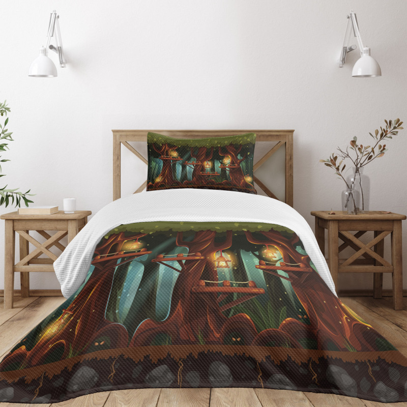 Fairy Forest Woodland Bedspread Set