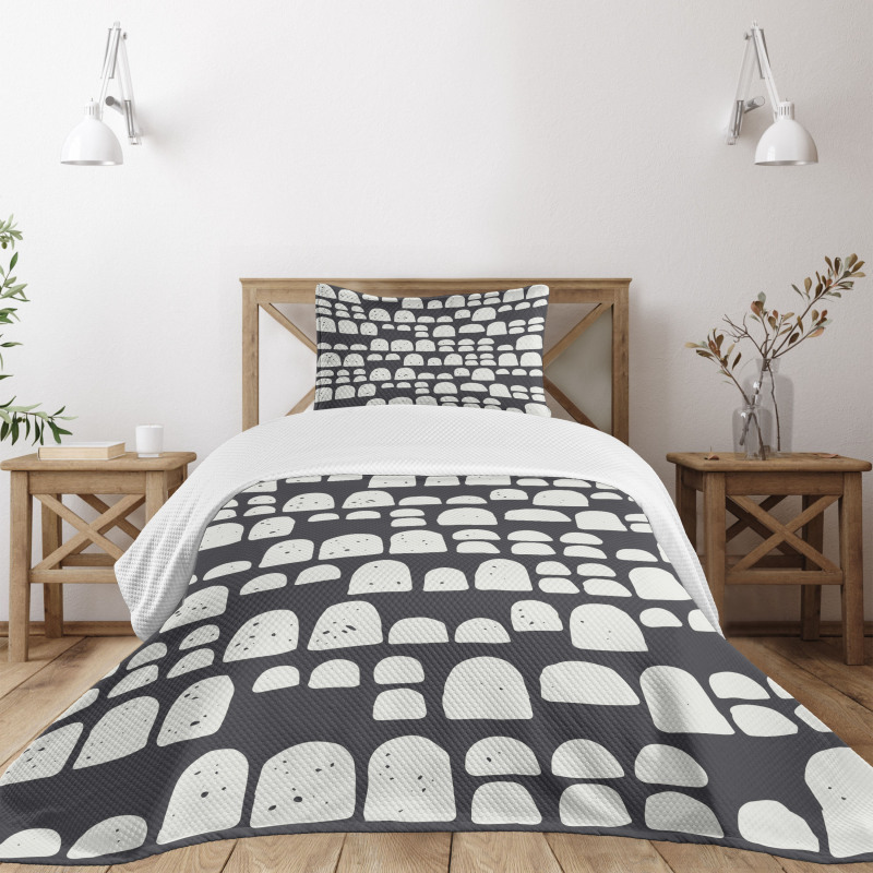 Abstract Primitive Motifs Bedspread Set