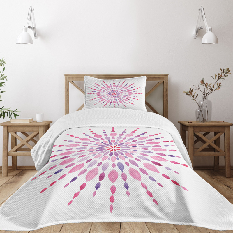 Tribal Folklore Boho Bedspread Set