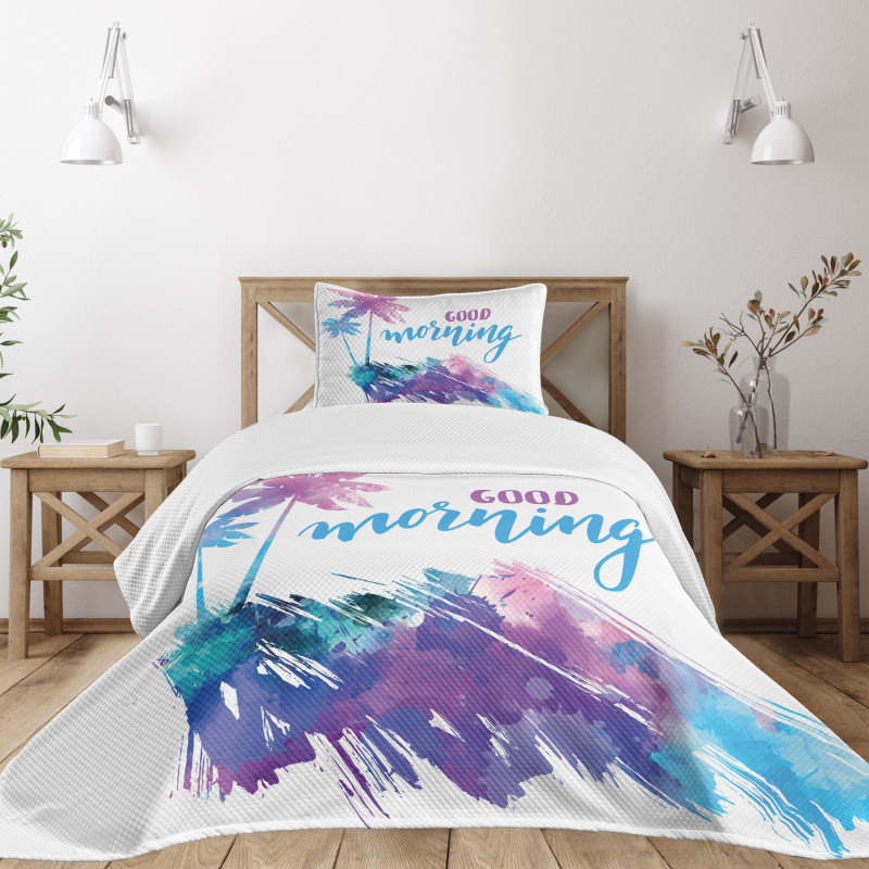 Tropical Vibe Bedspread Set