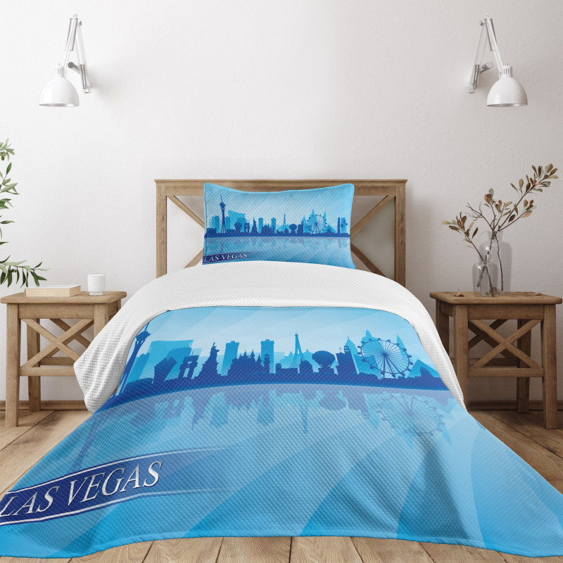 American City Silhouette Bedspread Set