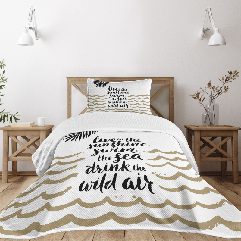 Live in the Sunshine Bedspread Set